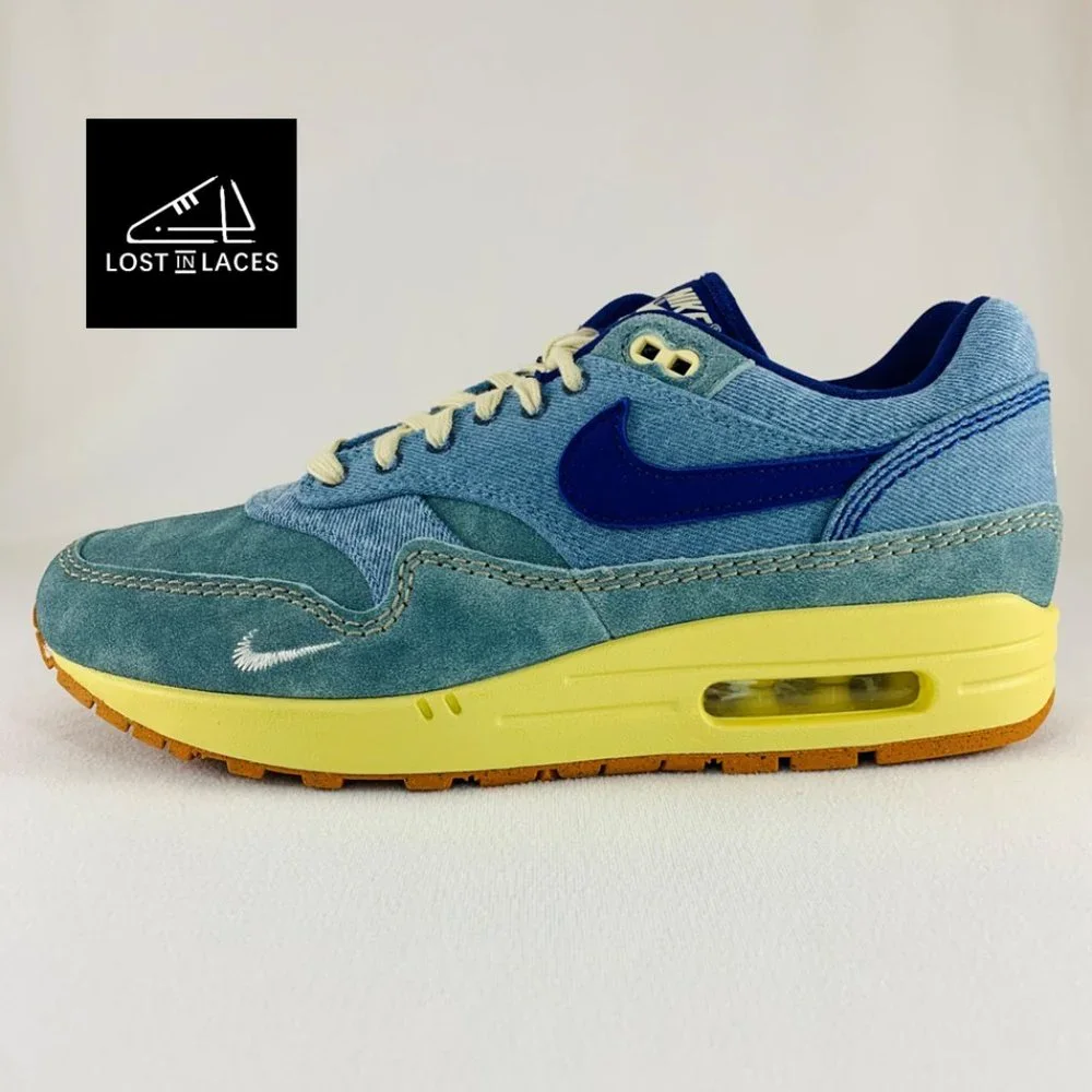 Nike Air Max 1 Premium Dirty Denim Sneakers (Men's Sizes) New Shoes DV3050-300